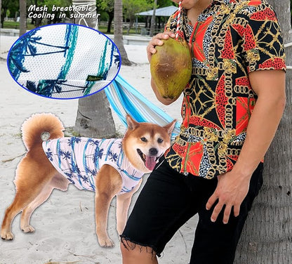 Hawaiian Dog Shirts
