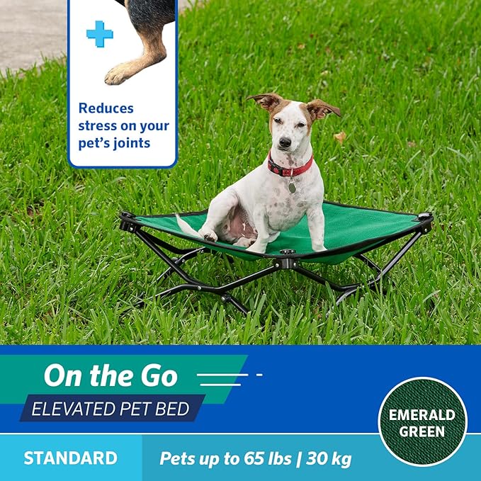COOLAROO On the Go Cooling Elevated Dog Bed
