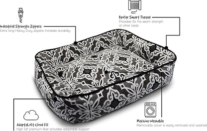 PUP IQ Smart Pup Sand Lounger Dog Bed