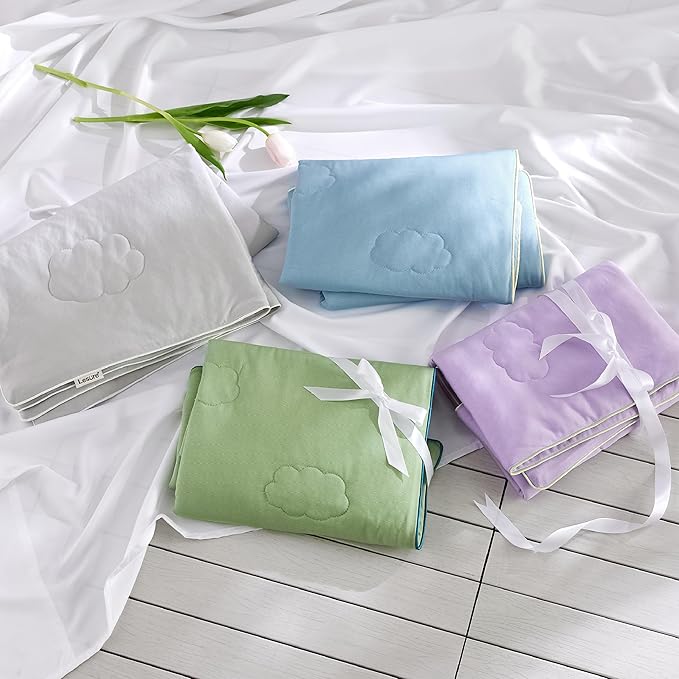 Lesure Premium Cooling Dog Blankets for Bed Q-MAX>0.4，Durable Self 60x80