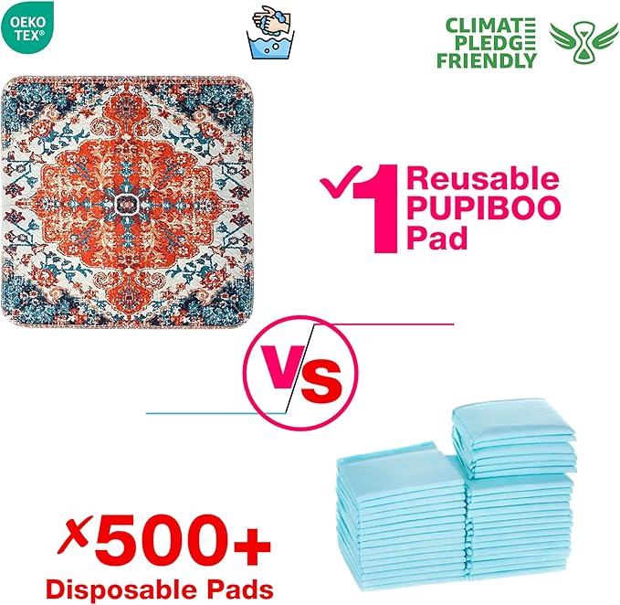Washable Pee Pads for Dogs 100% Waterproof,