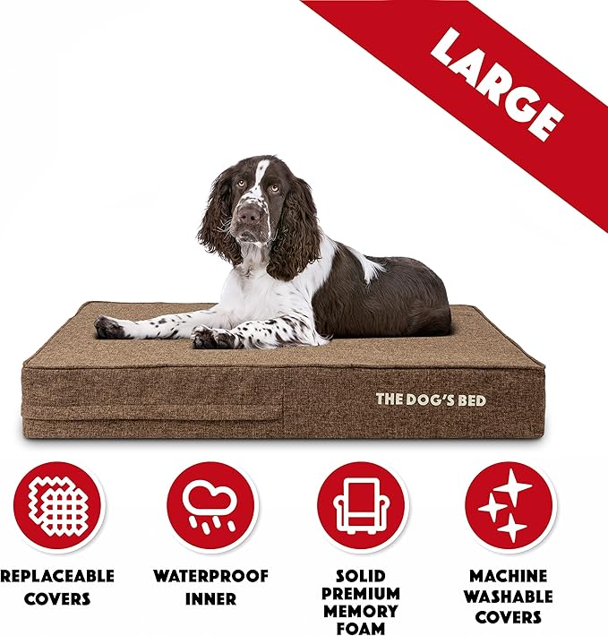 The Dog’s Bed Orthopedic Memory Foam Dog Bed 40x25, Pain