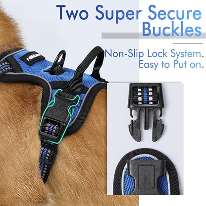 rabbitgoo Dog Harness 2 Leash