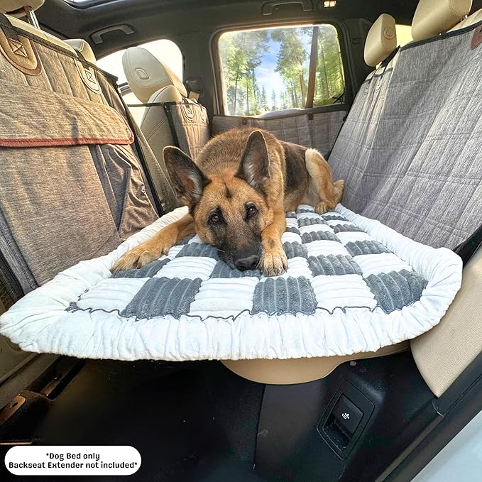 Plaid Dog Bed