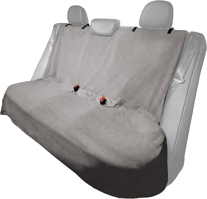 Washable Backseat Cover- Universal Heavy Duty Non-Slip Back Seat Protector for Kids