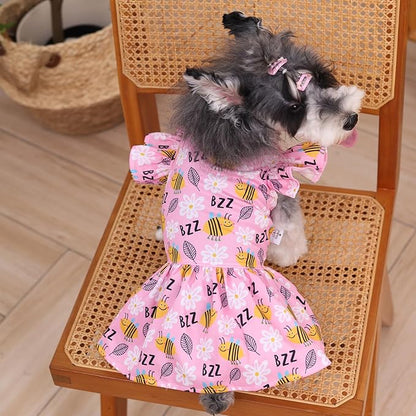 CuteBone Dog Dress Princess Puppy Birthday Dresses FX08S