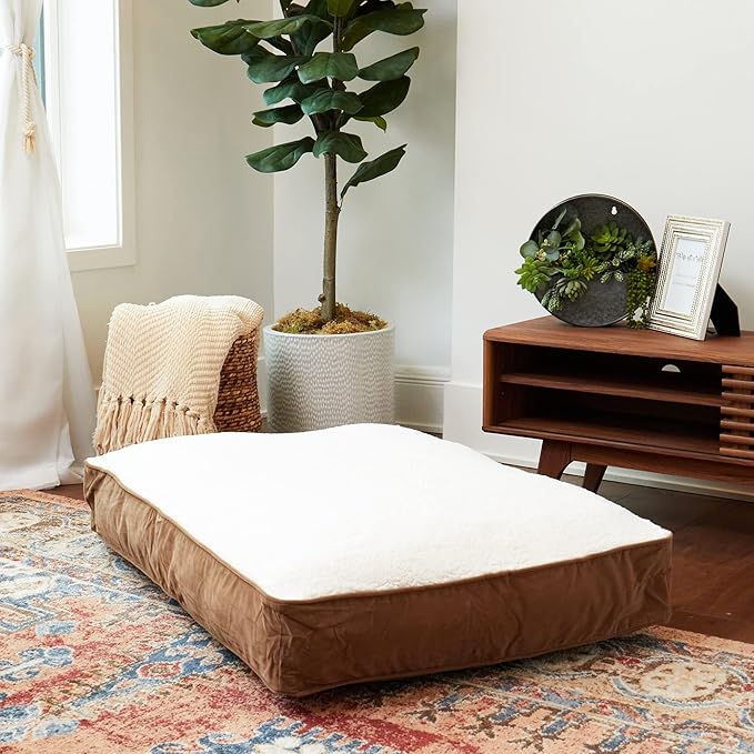 South Pine Porch Buddy Rectangle Pillow Style Dog Bed (42" x 30")