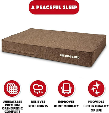 The Dog’s Bed Orthopedic Memory Foam Dog Bed 46x28, Pain