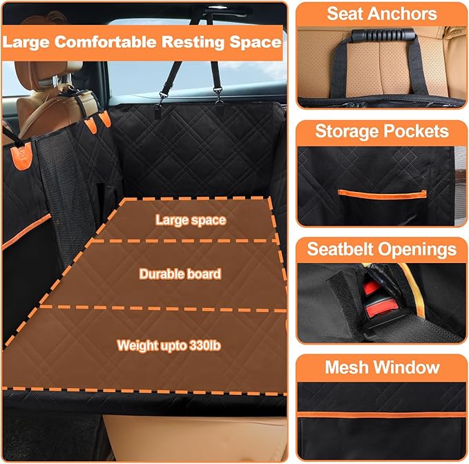Back Seat Extender for Dogs