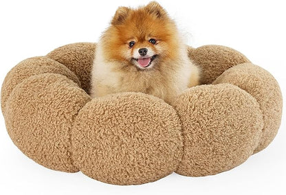 Lesure Calming Small Dog Bed 25 lbs, 23"