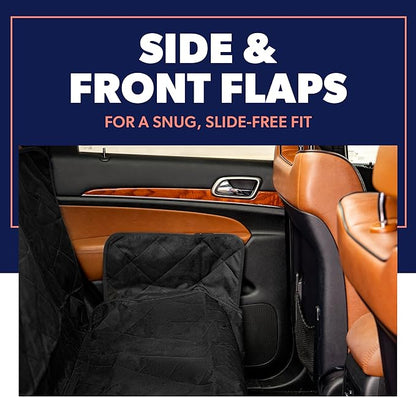 Active Pets Fabric Car Bench Dog Seat Cover for Back Seat