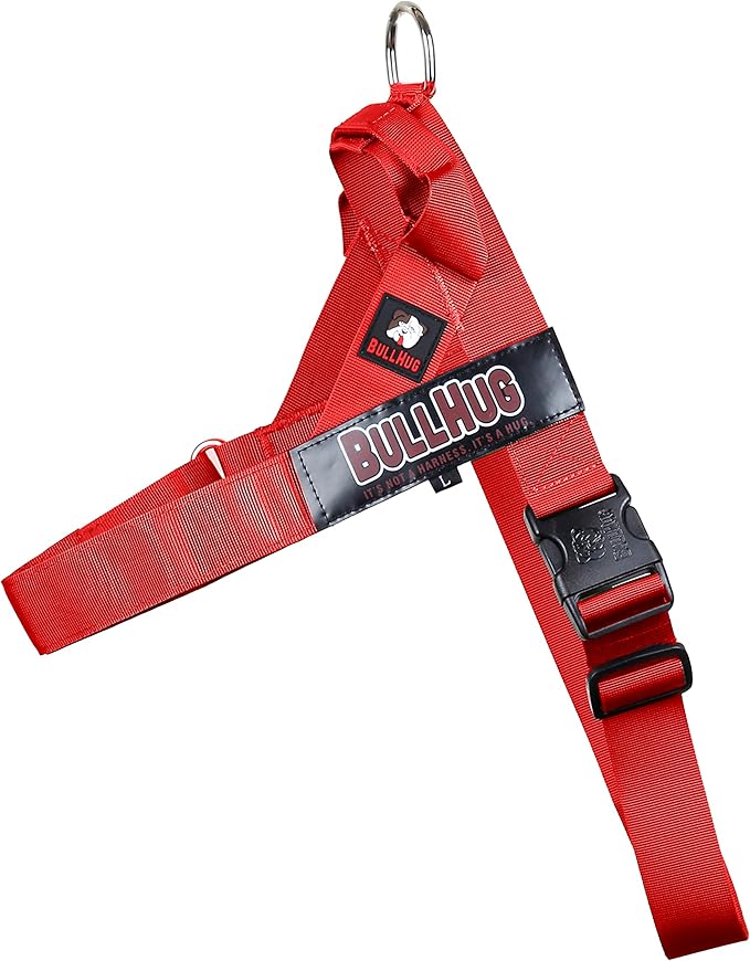BULLHUG Harness – Made for Larger Chested Dogs Like English Bulldogs