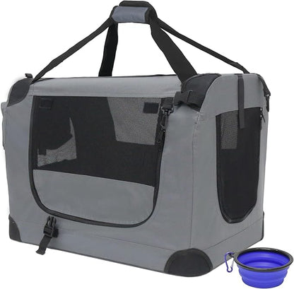 Large Cat Carrier 24"x16.5"x16.5" Portable Dog Crate
