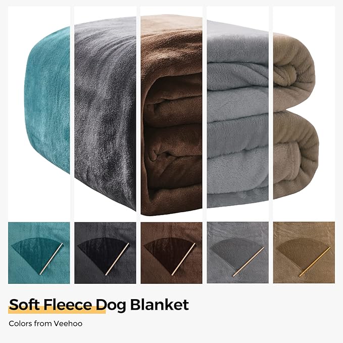 Veehoo Fluffy Fleece Dog Blanket 60x50 inch