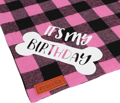 PTDECOR Dog Birthday Party Supplies