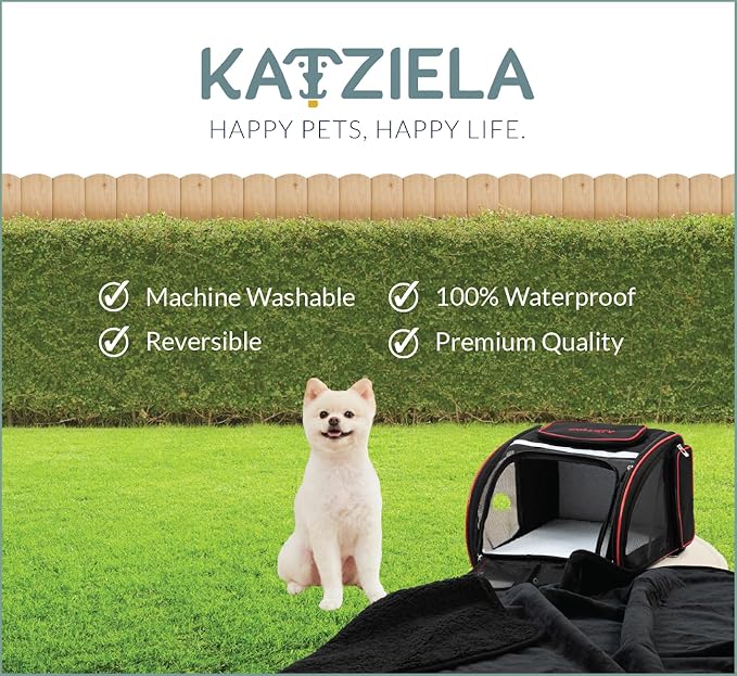 Premium Soft Dog/Cat Waterproof Blanket – Soft Sherpa Fleece Large-50x60)