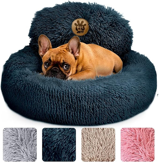 PetJett Calming Dog Bed 23'' Fits 25 lbs,