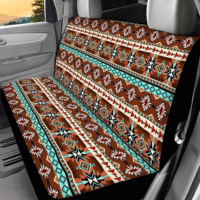 AFPANQZ Stripes Design Car Seat Cover for Rear