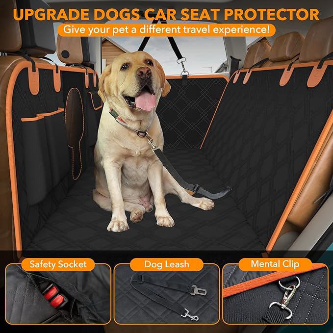 Back Seat Extender for Dogs 400LB Foldable