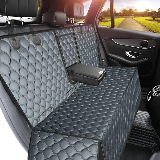 URPOWER Dog Car Seat Cover for Back Seat