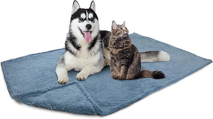 PetAmi Fluffy Waterproof Dog Blanket for Medium Large Dogs 40x60)