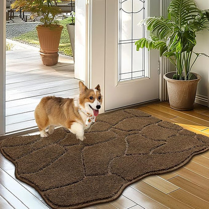 BSICPRO Dog Mat for Muddy Paws 32x20 Low