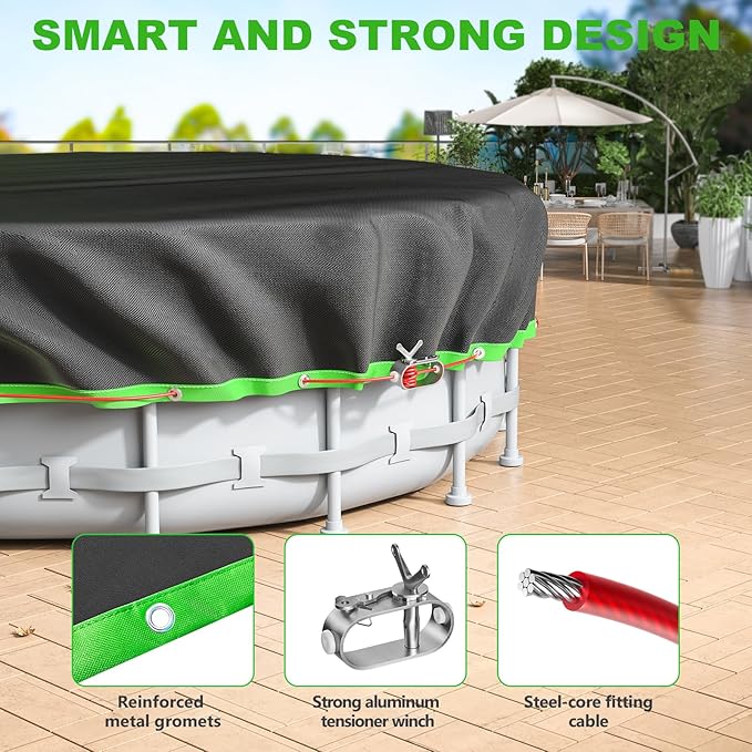 21 Ft Round Pool Cover
