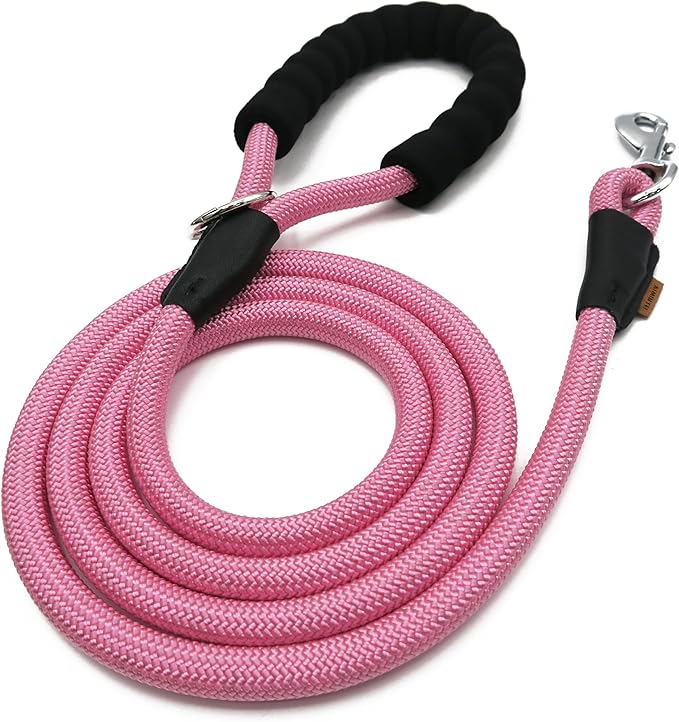 Dog Leash ((1/2") - 6FT, Pink)