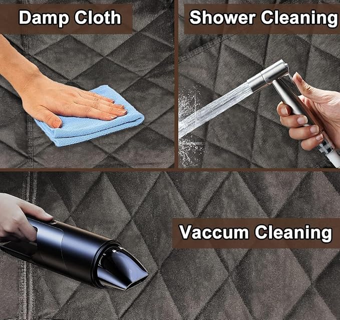 Pet Deluxe Thick Front Dog Car Seat Cover for Car SUV Waterproof Nonslip Pet Seat Covers for Jeep Dogs Cats 2 Front (2 Pack)