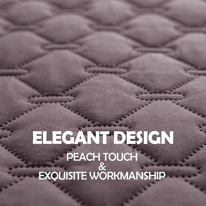 gogobunny 100% Double Sided Waterproof Dog Blanket Soft Pet Bed Cover Reversible Protect Furniture Couch Sofa Car for Puppy Large Dog Cat (Dark Sea Fog/Light Sea Fog 82x120 Inch 1))