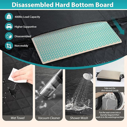 Back Seat Extender for Dogs 400lbs, Sturdy