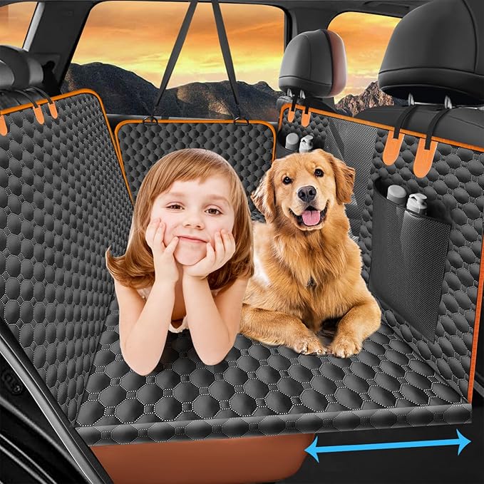 Back Seat Extender for Dogs 330LBS Dog 900D Dog