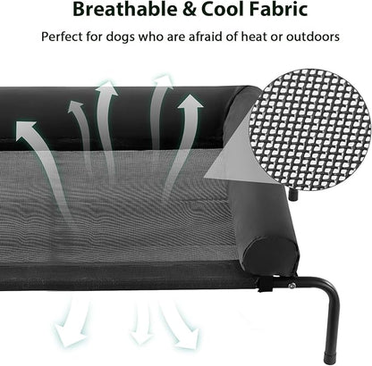 RRPETHOME Extra Large Elevated Cooling Dog Bed