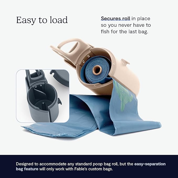 FABLE Waste Bag Holder 3 Bag (45 Waste