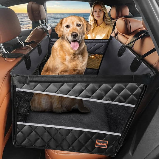 MIXJOY Dog Car Seat For Large Medium Dogs