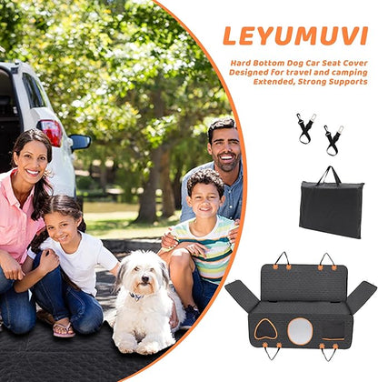 Back Seat Extender for Dogs 600D Anti-Scracth ,100%Waterproof Dog