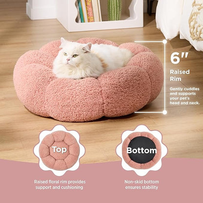 Lesure Calming Cat Beds for Indoor Cats 15 lbs, 20"
