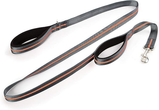 Dexas Double Handled Reflective Dog Leash