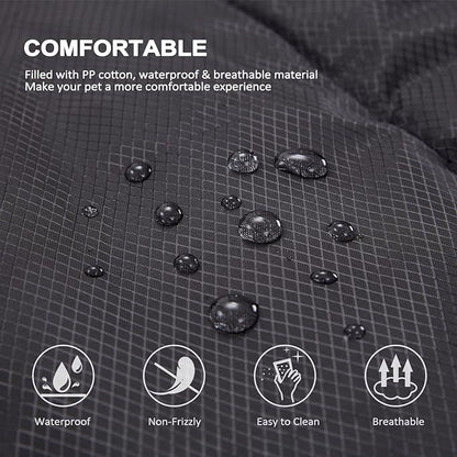 BDEUS 51x35In Extra Large Size Outdoor Dog Bed