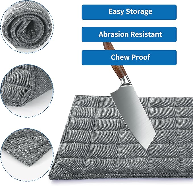 HOMBYS Chew Proof Dog Crate Bed Mat 18"x29" Indestructible