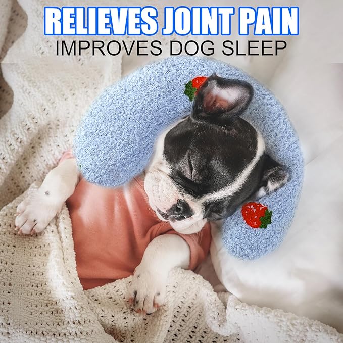 BABORUI 2Pcs Dog Calming Pillow for Small Dogs