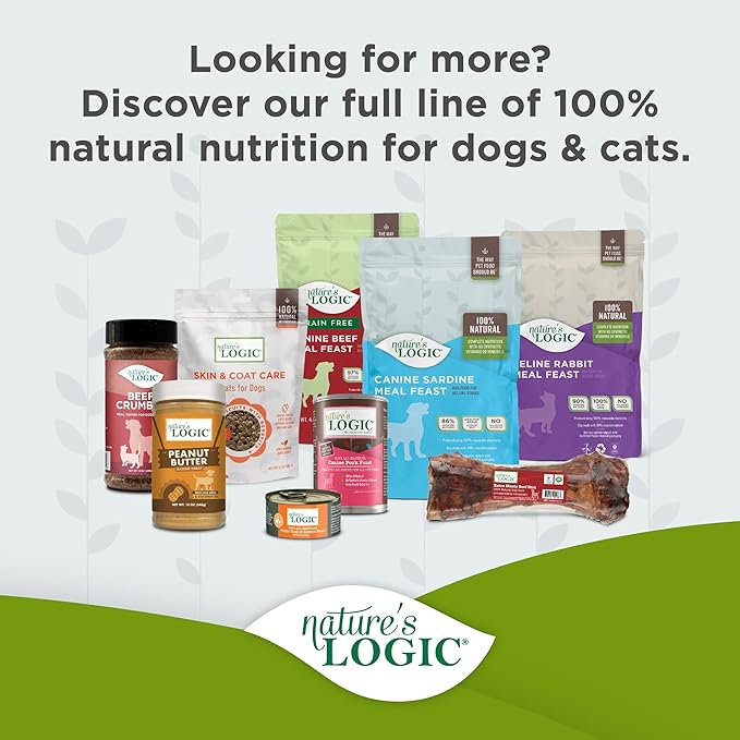 Nature's Logic Biscuits with Benefits Skin and Coat 12oz