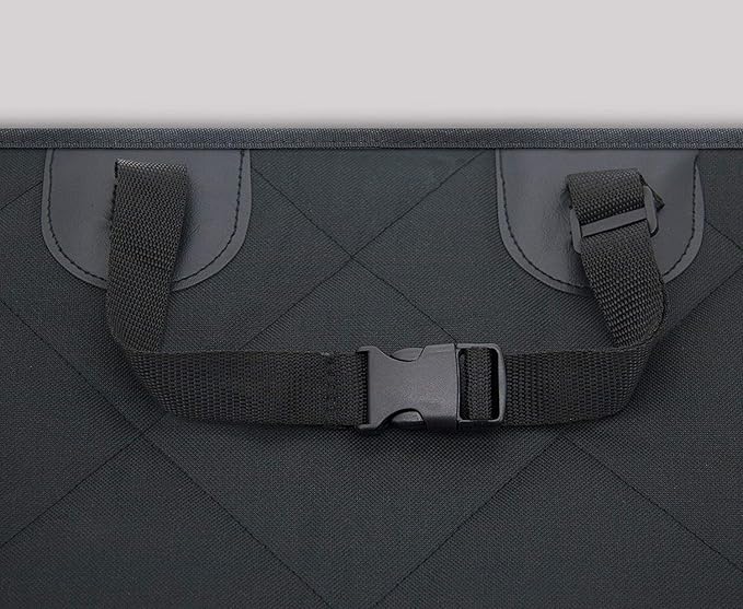 Best Pet Supplies Water Resistant Back Seat Cover for Dogs with Protective Pouch 58 * 54, CS210-BK