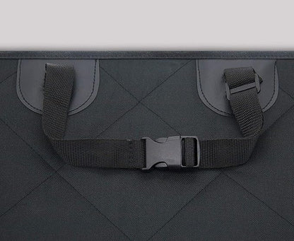 Best Pet Supplies Water Resistant Back Seat Cover for Dogs with Protective Pouch 58 * 54, CS210-BK