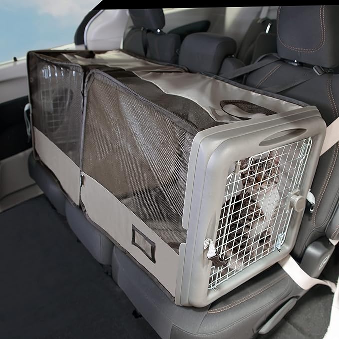 Sport Pet Car Seat Pet Crate with Divider