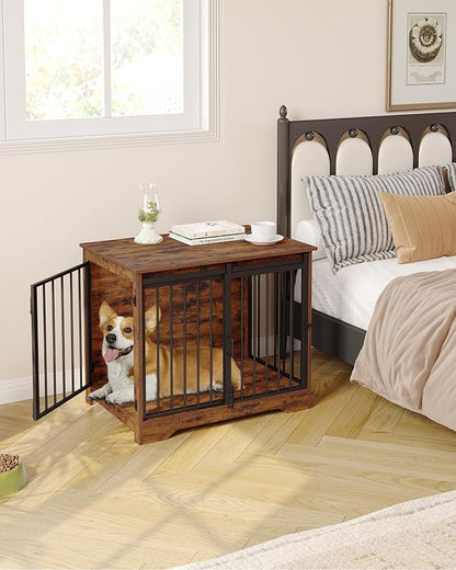 Dog Crate Furniture 32" Double