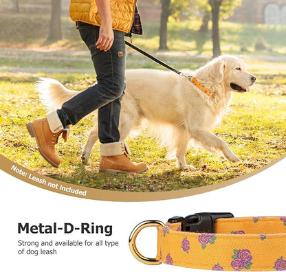 Cotton Handmade Dog Collar Cute and Distinctive Patterns