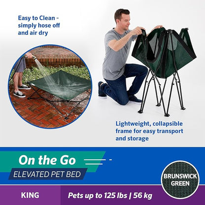 Coolaroo On The Go Cooling Elevated Dog Bed