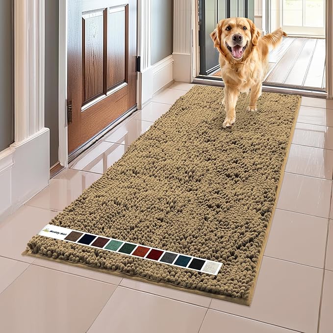 Muddy Mat® AS-SEEN-ON-TV Highly Absorbent Microfiber Door Mat and Pet Rug 59"X24"