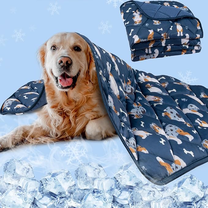 Cooling Mat for Dogs XLarge Blanket 55''x80''